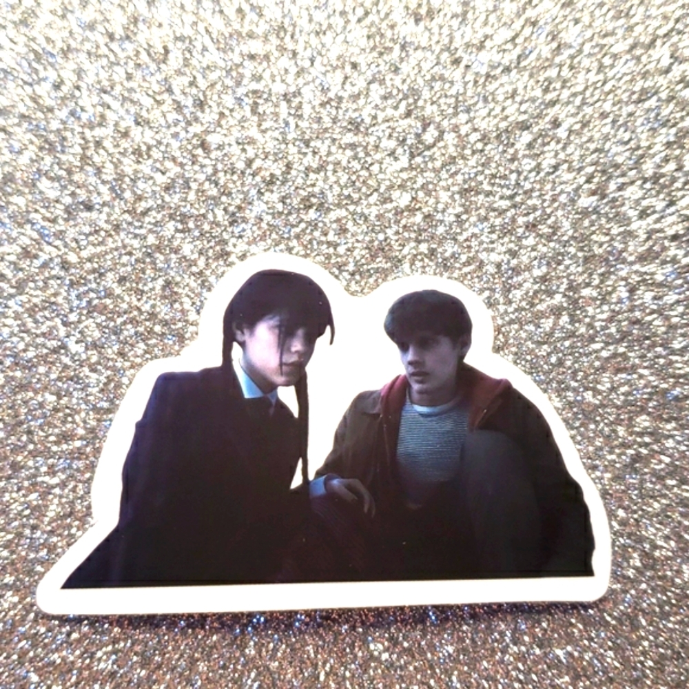 ADDAMS FAMILY waterproof sticker Wednesday